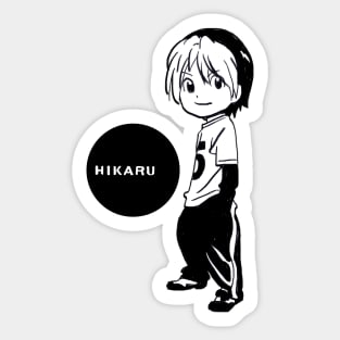 I draw chibi Shindo Hikaru / Hikaru no Go Sticker